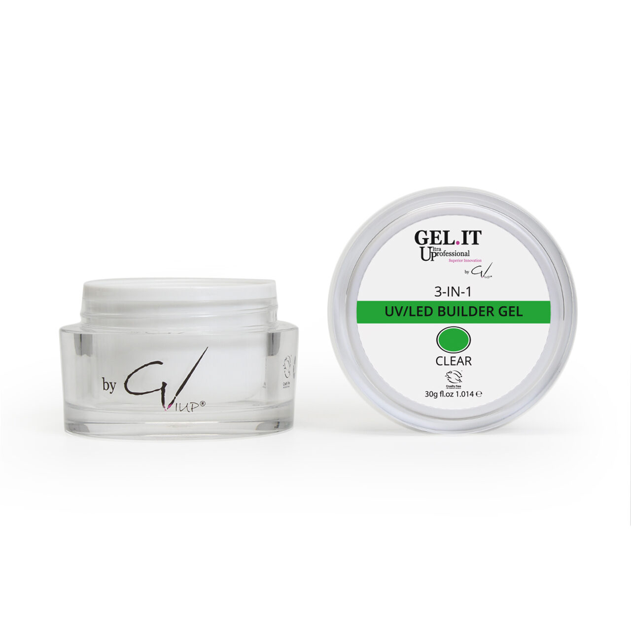 Clear 3-in-1 Builder Gel