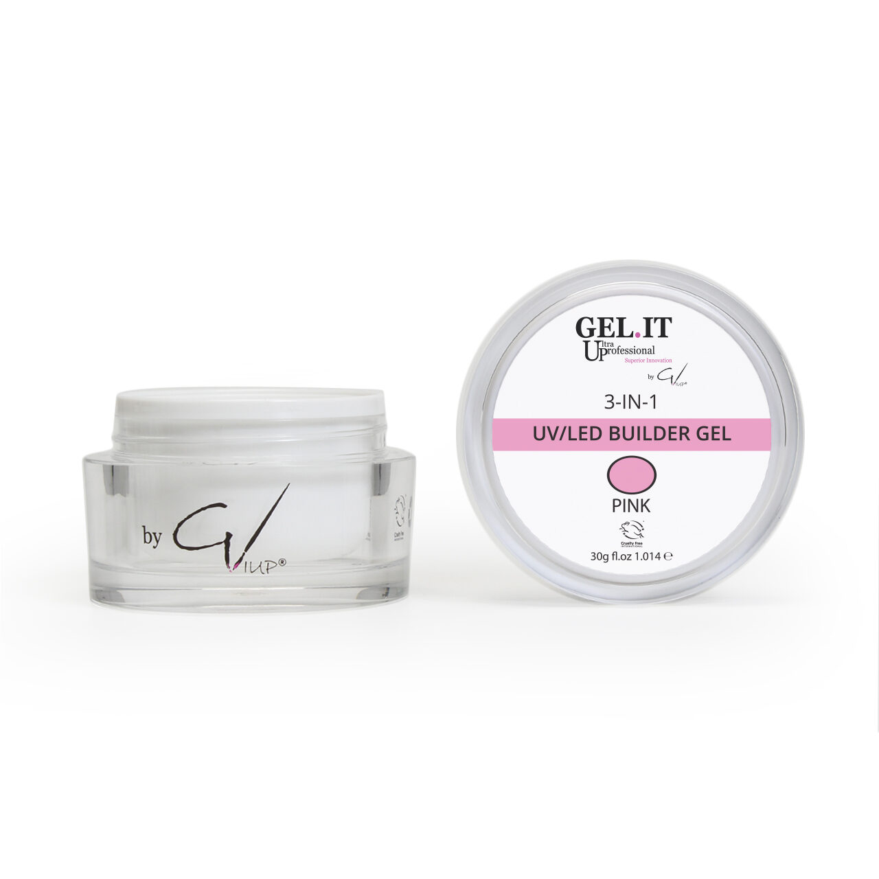 Pink 3-in-1 Builder Gel