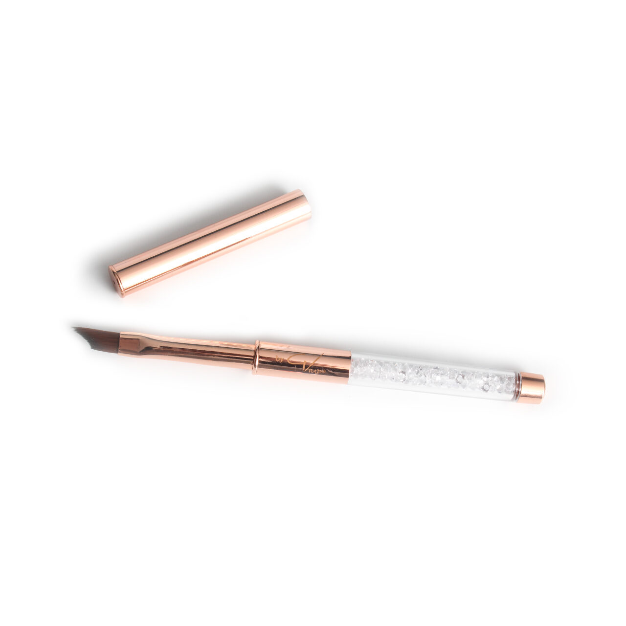 French Nail Brush Rose Gold